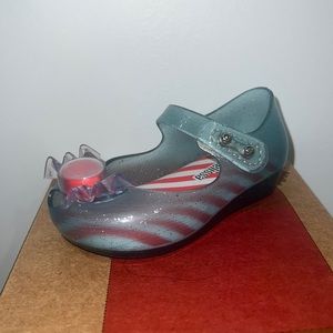 Mini Melissa MiniTricko BLUE GLITTER